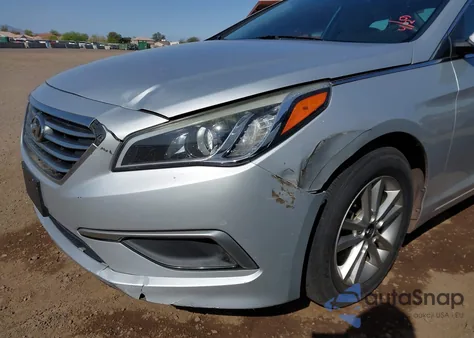 2017 Hyundai Sonata из США, поврежденный, VIN 5NPE24AF6HH515416